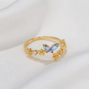 Butterfly Blossom Ring