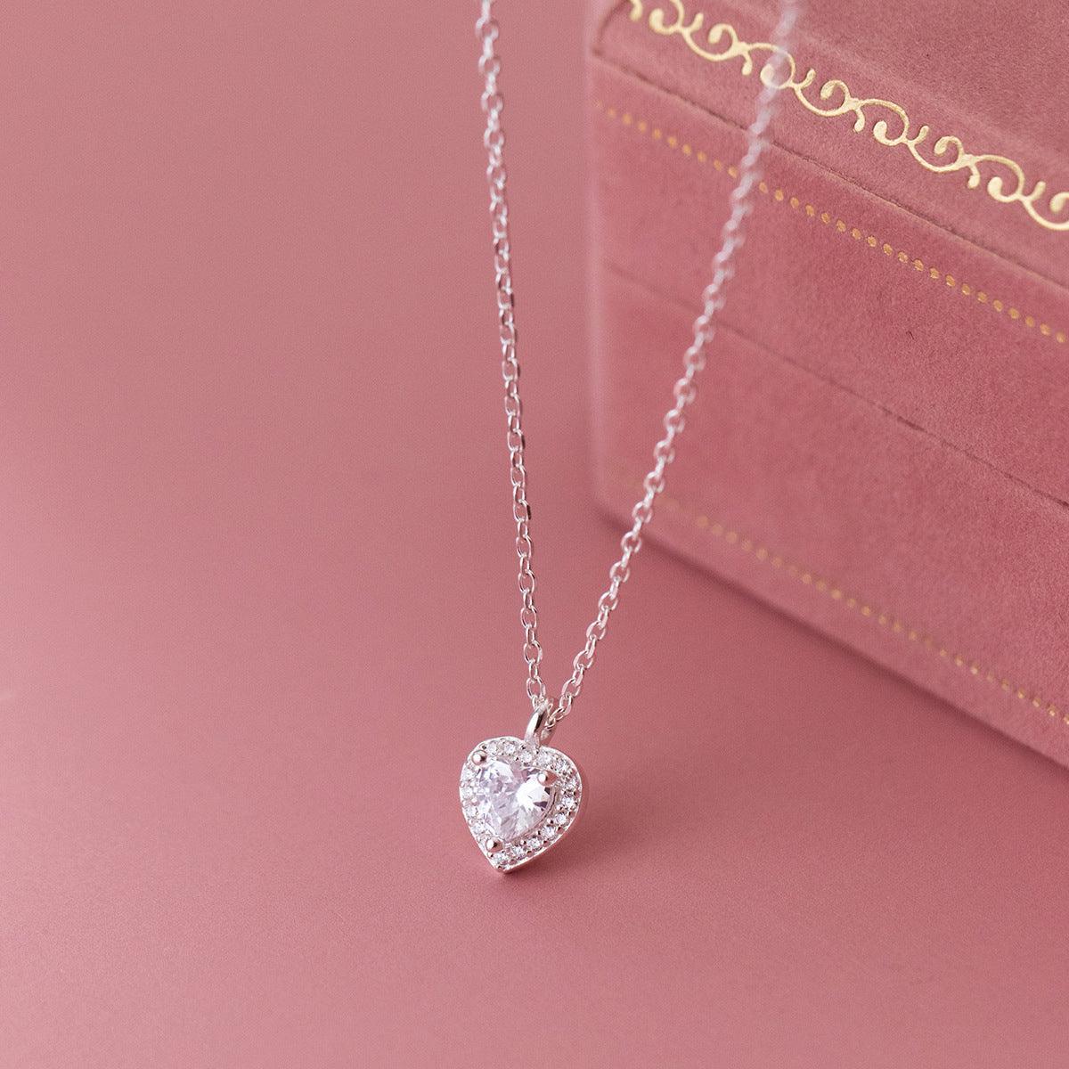Twinkle Heart Necklace Stella Harte