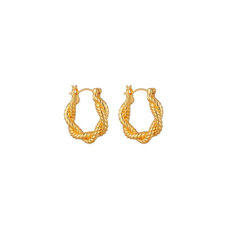Twinkle Twist Hoop-It Earrings - Celebrity Style Stella Harte