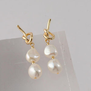 Aurora Pearl Drops Dangle Earrings