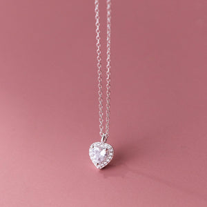 Twinkle Heart Necklace