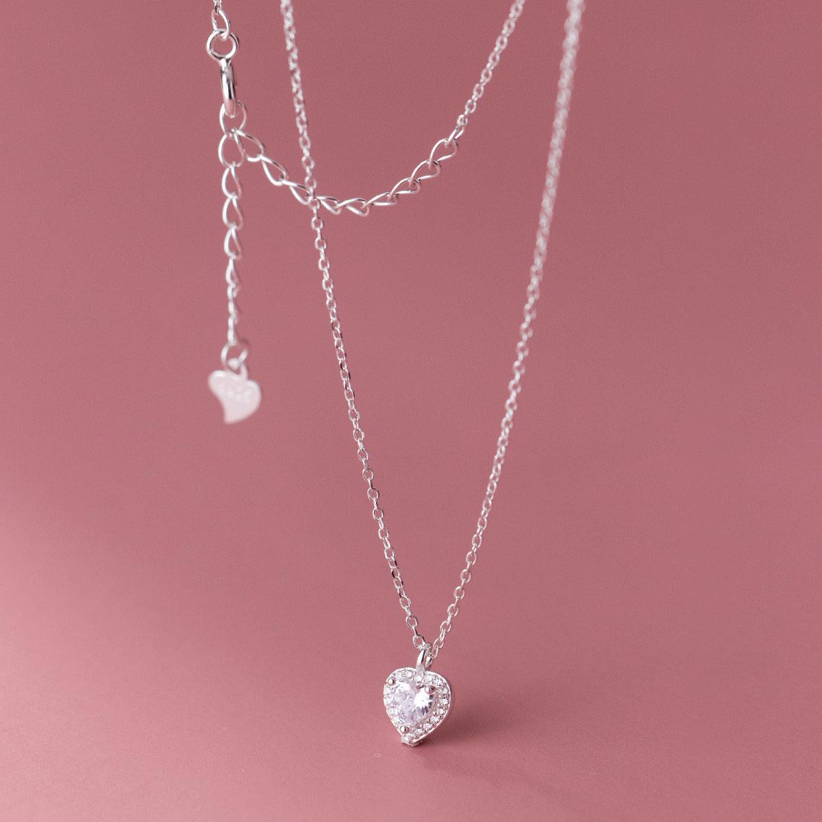 Twinkle Heart Necklace Stella Harte