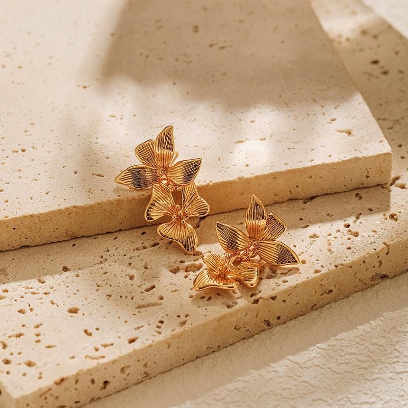 Avian Blossom Dangle Earrings Stella Harte