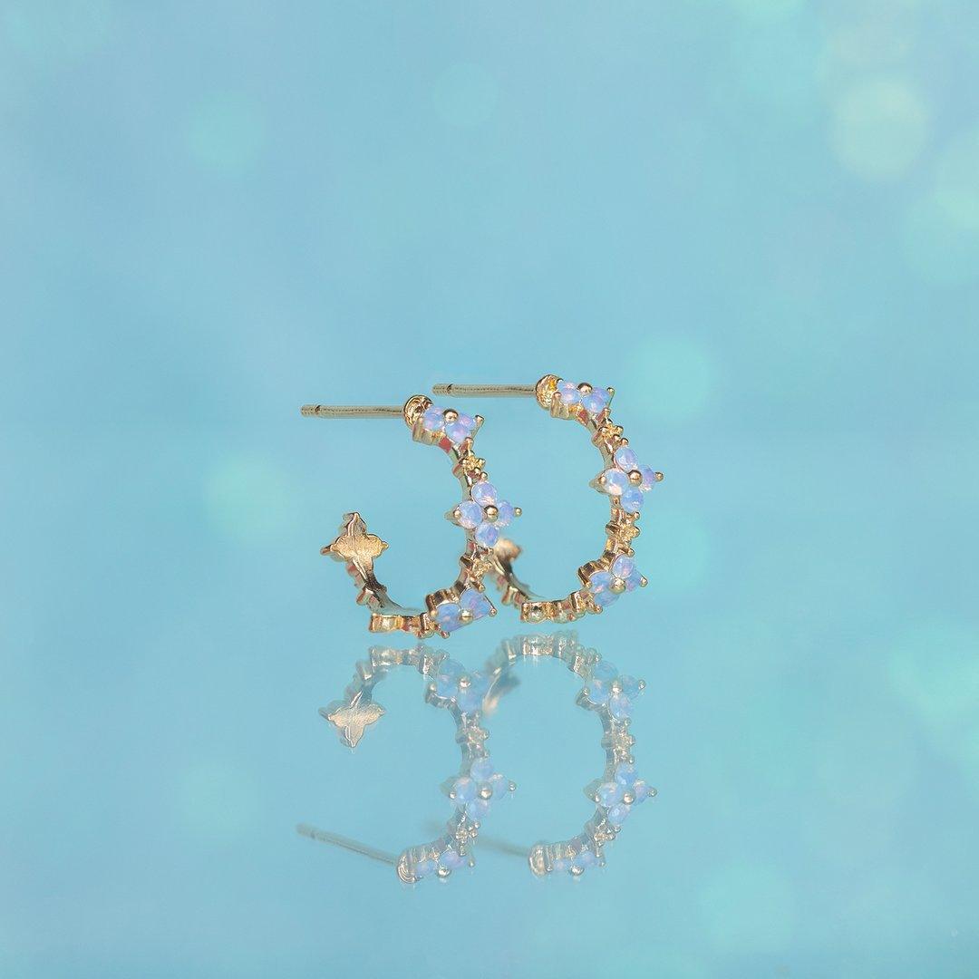 Lilybelle Hoop Earrings Stella Harte