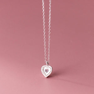 Twinkle Heart Necklace