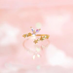 Butterfly Blossom Ring