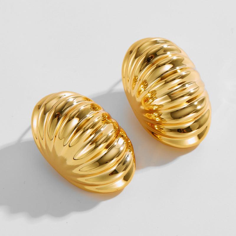Shelly Whisper-It Stud Earrings - Celebrity Style Stella Harte