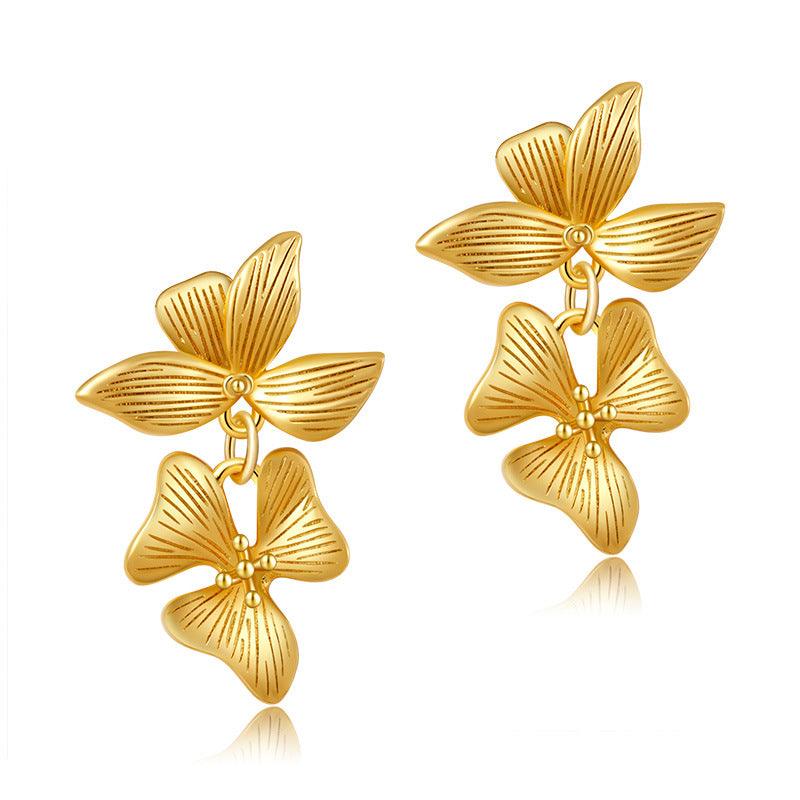 Avian Blossom Dangle Earrings Stella Harte