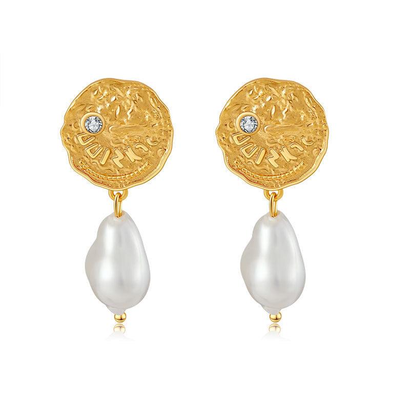 Solomon Pearl Drops Earrings Stella Harte