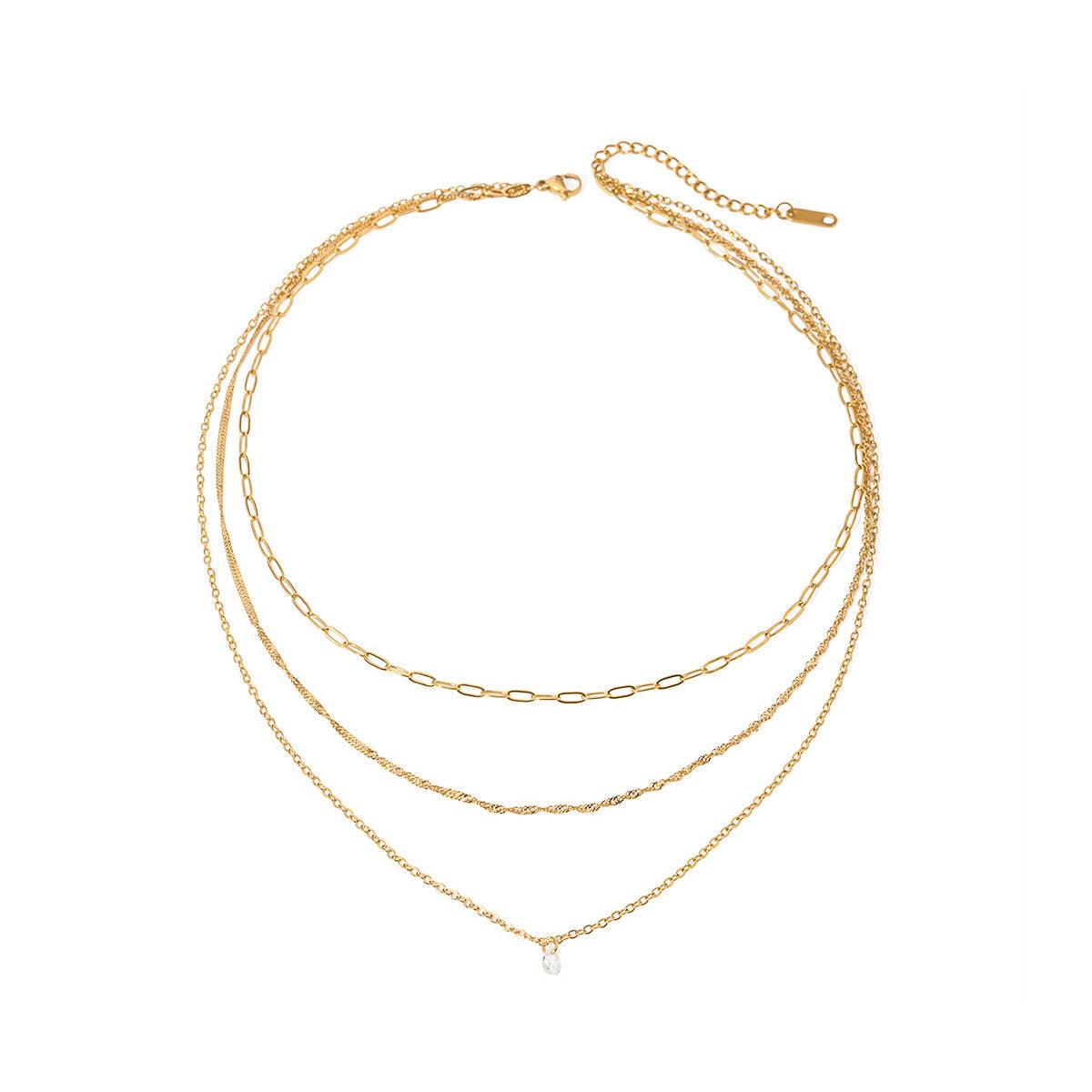 Sophia Layered Necklace Stella Harte