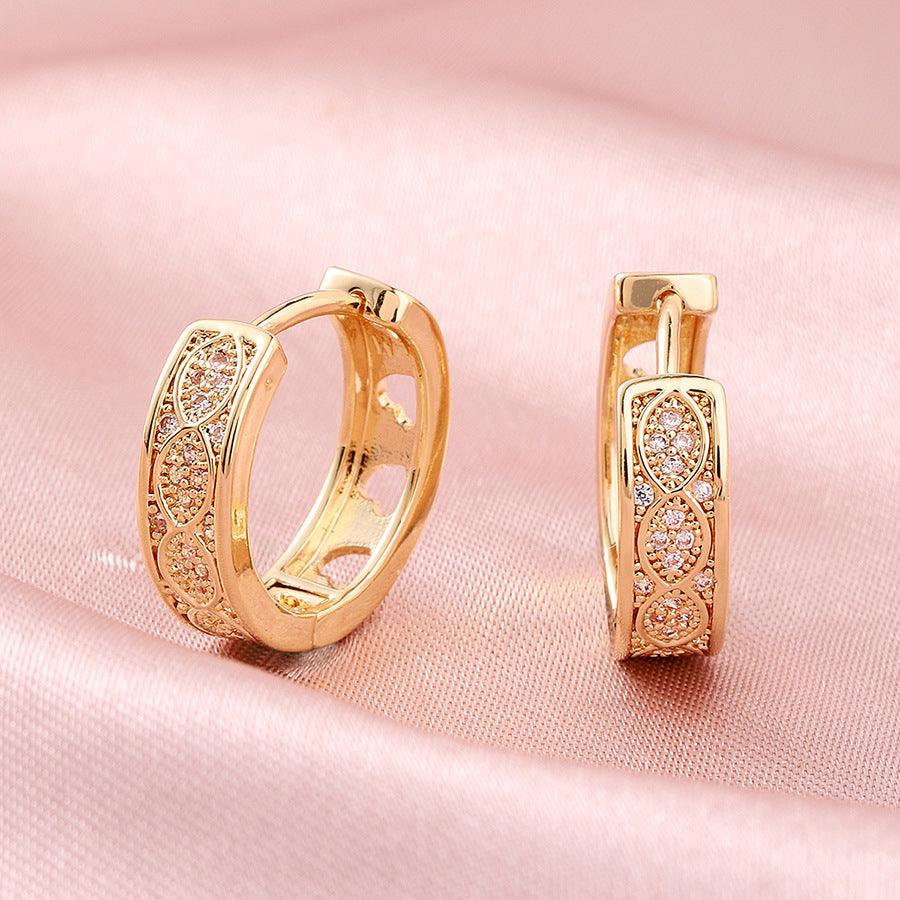 Vivienne Huggie Huggie Earrings Stella Harte