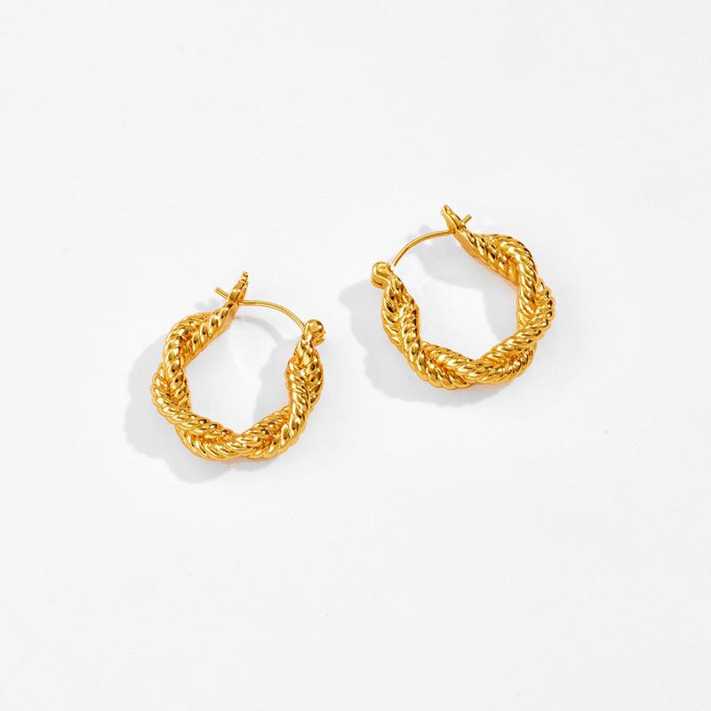 Twinkle Twist Hoop-It Earrings - Celebrity Style Stella Harte