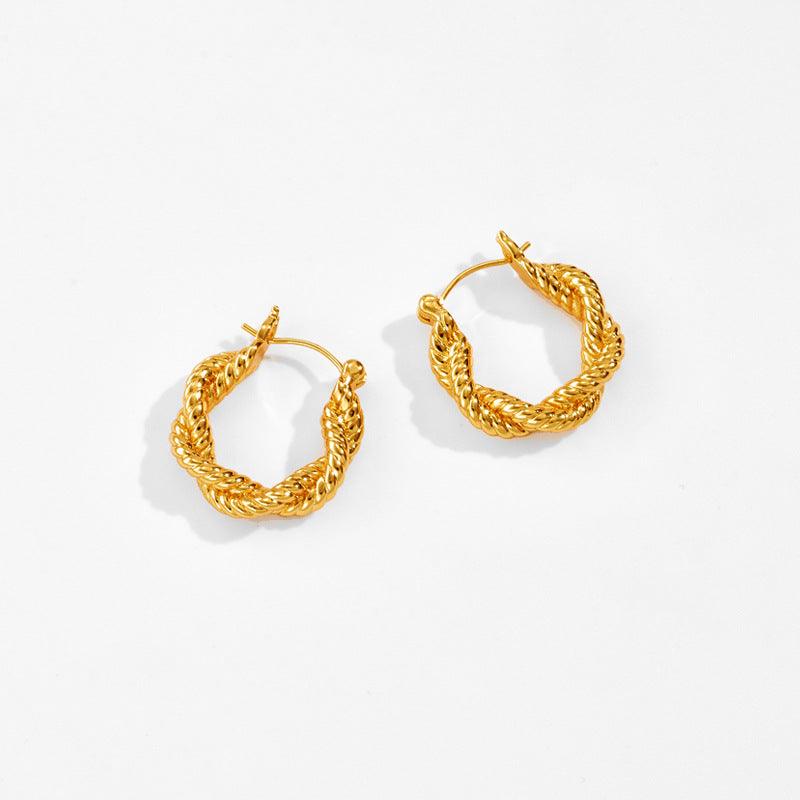 Twinkle Twist Hoop-It Earrings - Celebrity Style