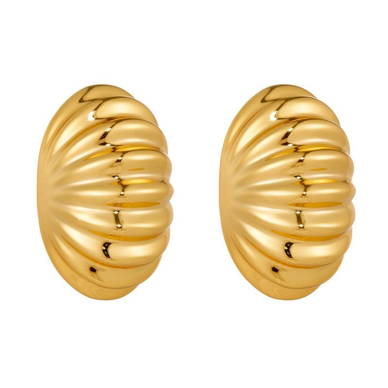 Shelly Whisper-It Stud Earrings - Celebrity Style Stella Harte
