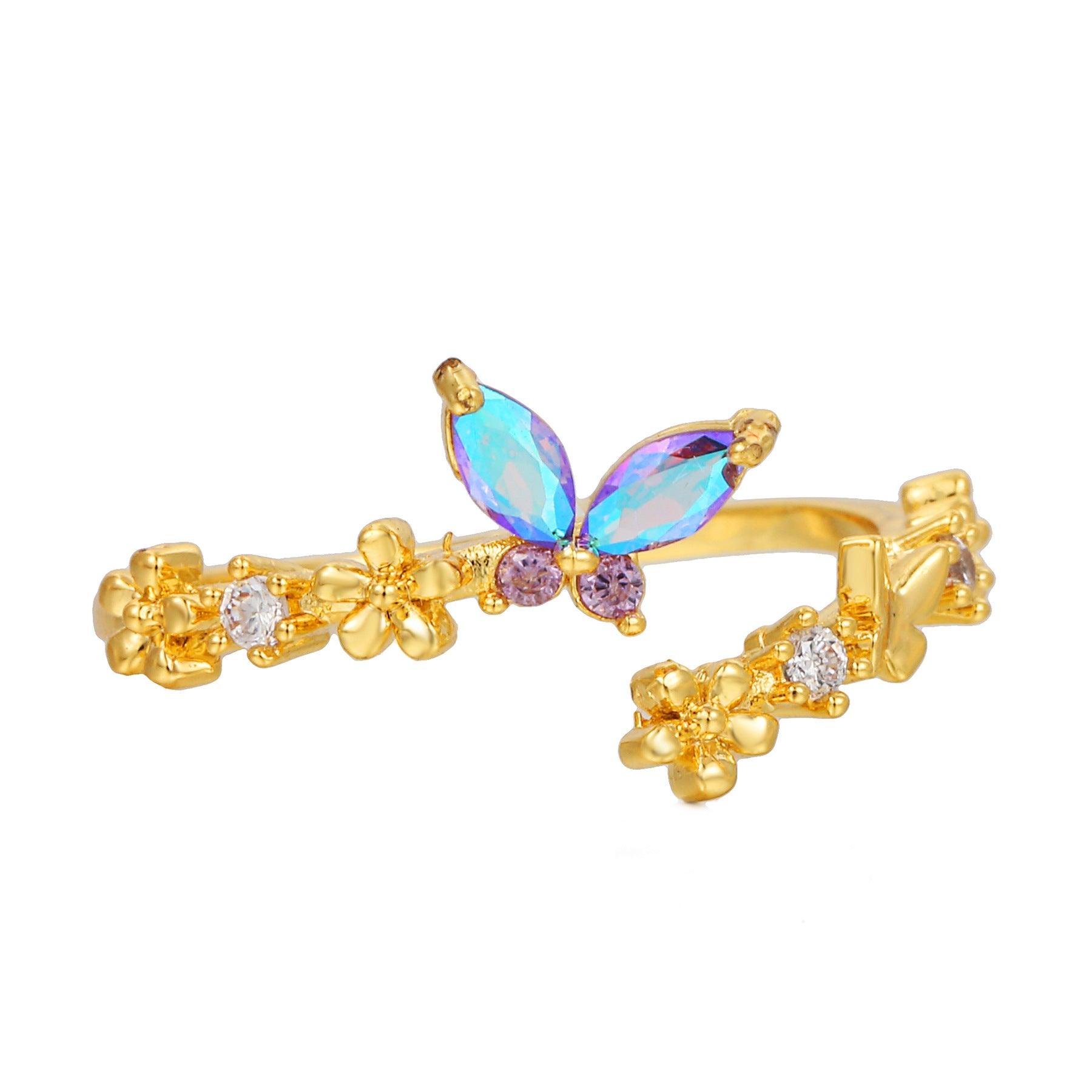 Butterfly Blossom Ring Stella Harte