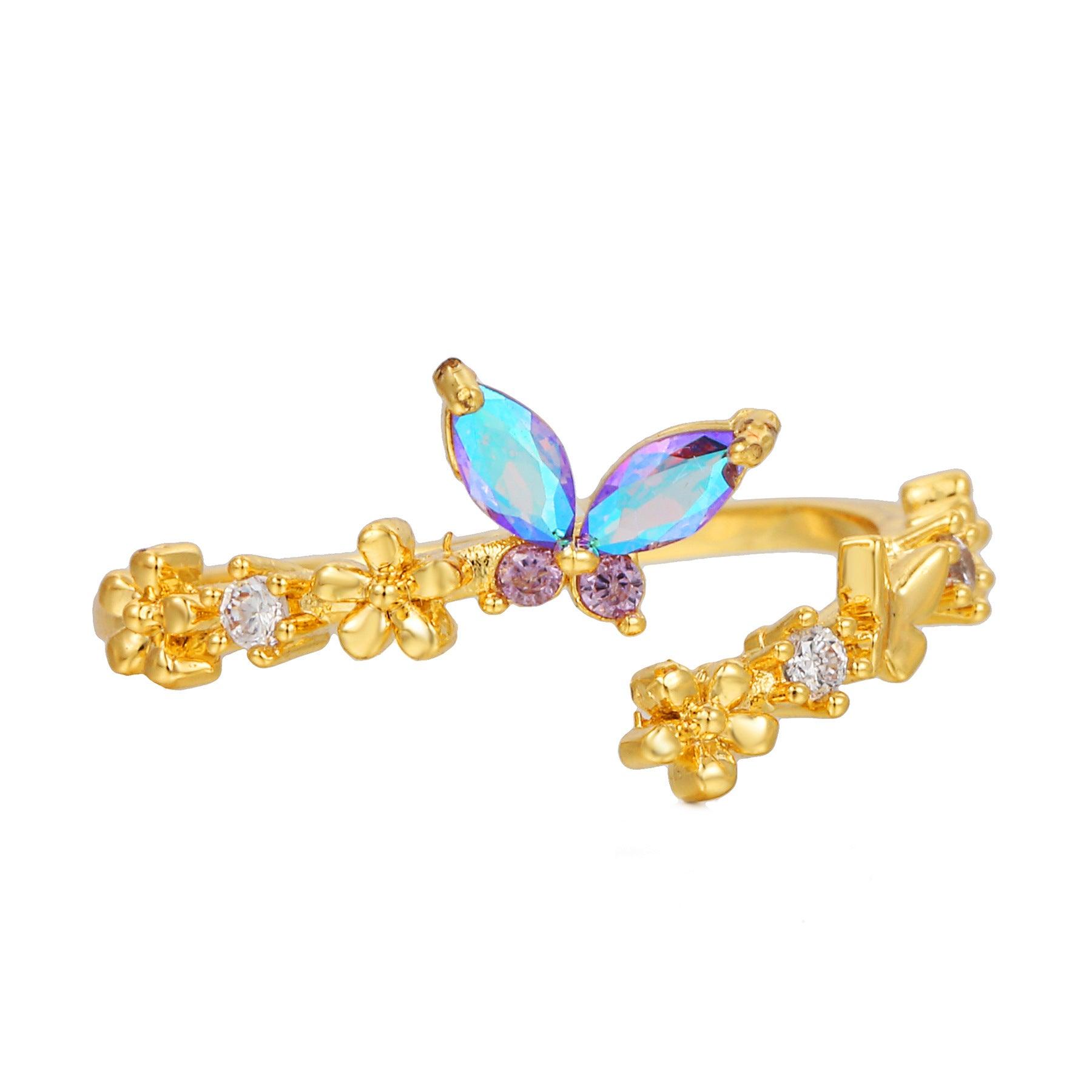 Butterfly Blossom Ring