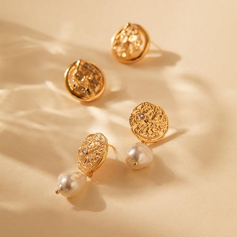 Solomon Pearl Drops Earrings