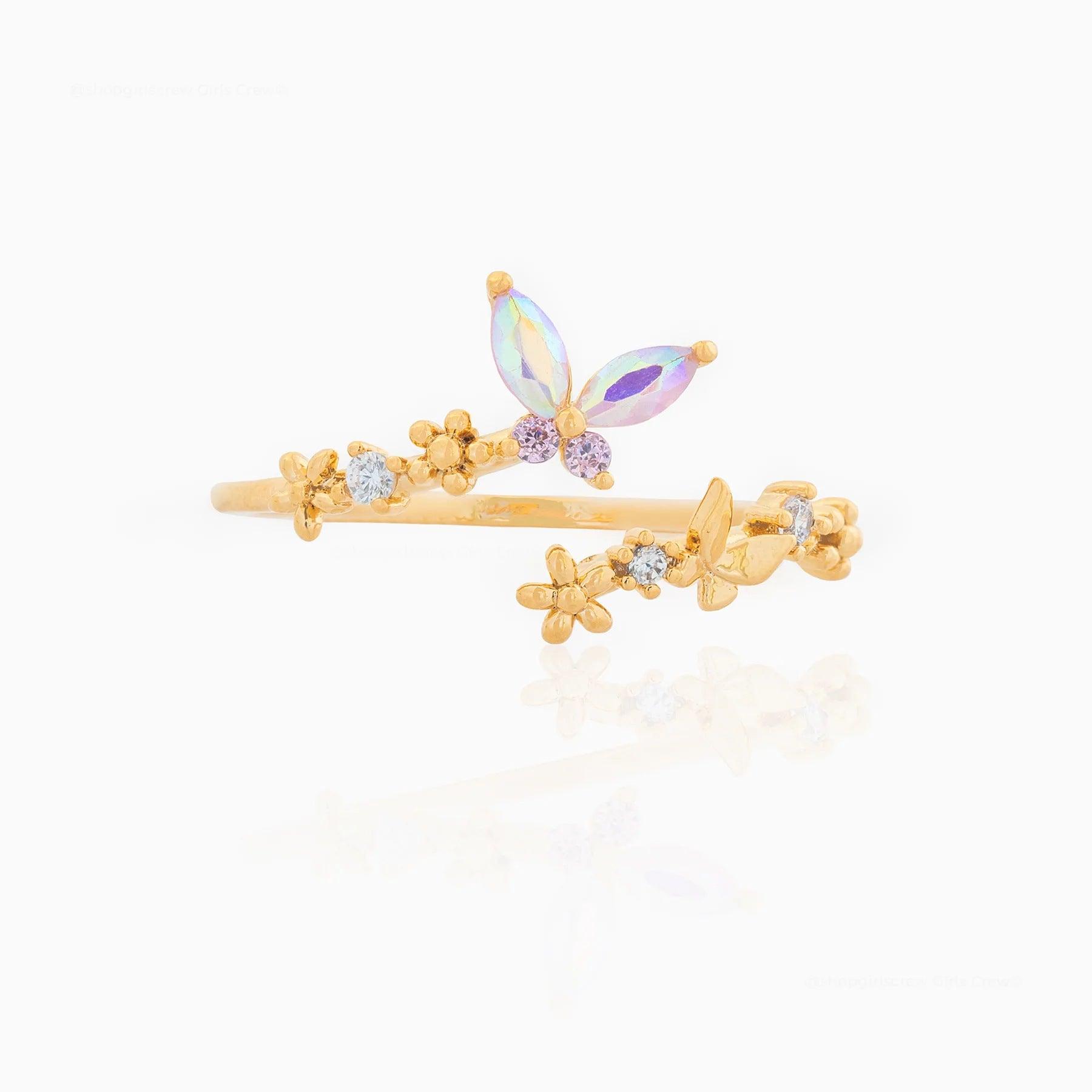 Butterfly Blossom Ring Stella Harte