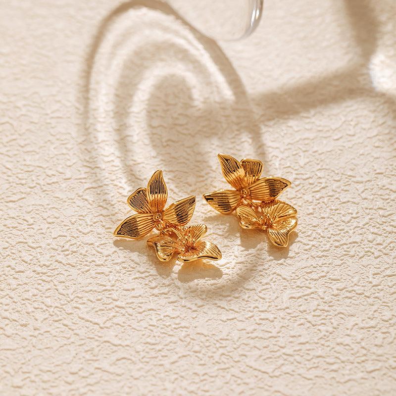 Avian Blossom Dangle Earrings Stella Harte