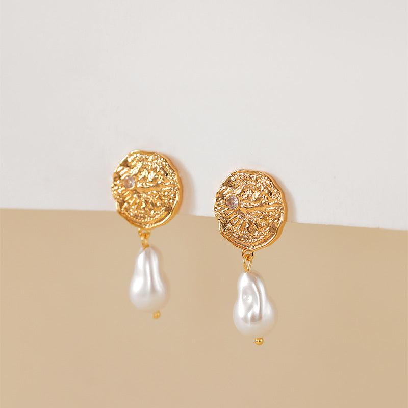Solomon Pearl Drops Earrings Stella Harte