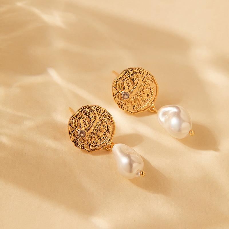 Solomon Pearl Drops Earrings