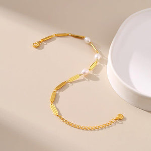 Elara Pearl Accent Bracelet