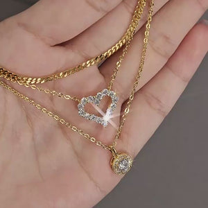 Sparkle Bead Swing Necklace