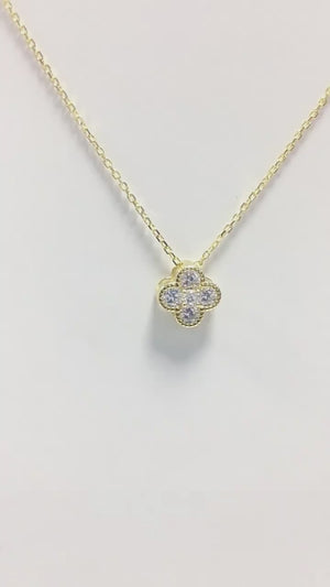 Dazzling Clover Necklace