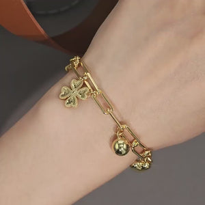 Lucky Charm Chain Bracelet