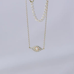 Opal Gaze Necklace