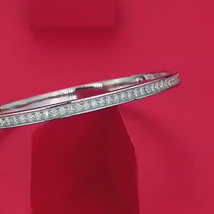 Radiant Pavé Cuff Bangle